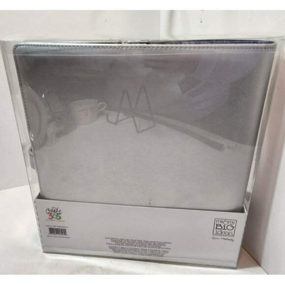 Me & My Big Ideas Create 365 Happy Planner Big Deluxe Planner Cover Silver NIB - Picture 3 of 5